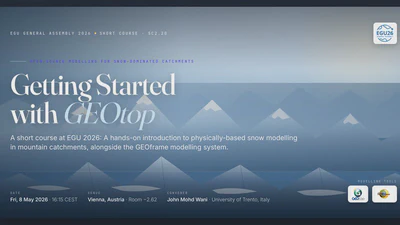 Getting Started with GEOtop: A Short Course at EGU 2026 featured image